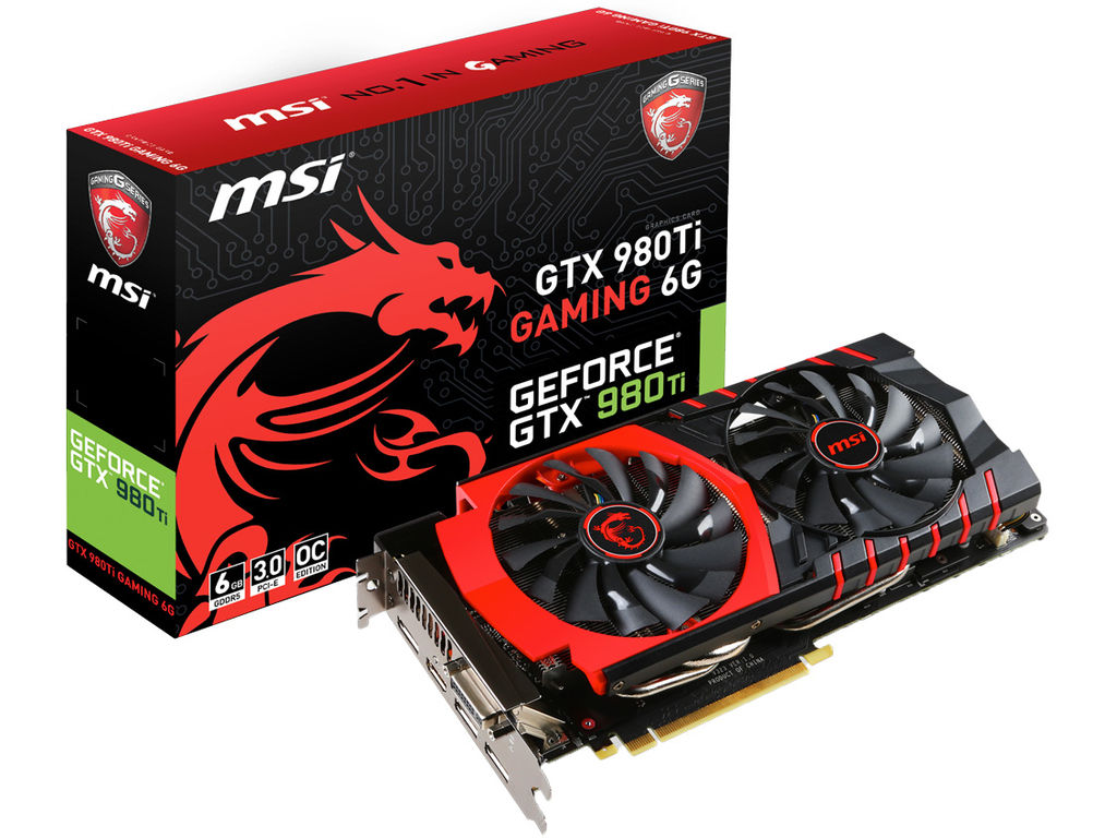 MSI GTX 980 TI GAMING 6G